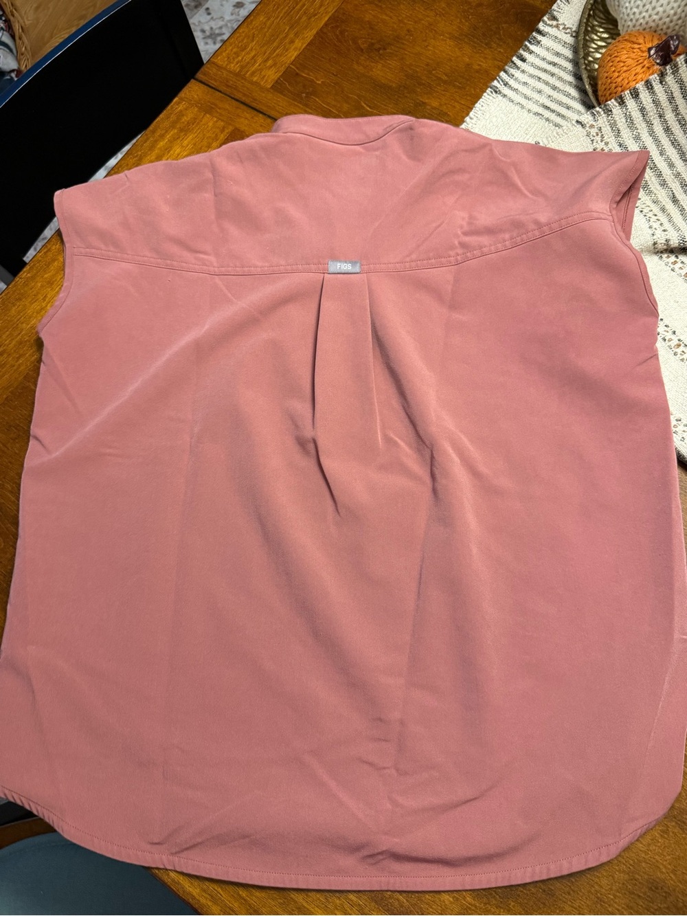Figs Set Isabel Wide Leg and Rafaela Top- Mauve - Picture 5 of 5